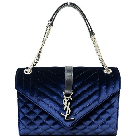 blue yves saint laurent bag|yves saint laurent bag women.